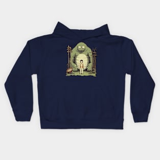 Kaiju Garden Kids Hoodie